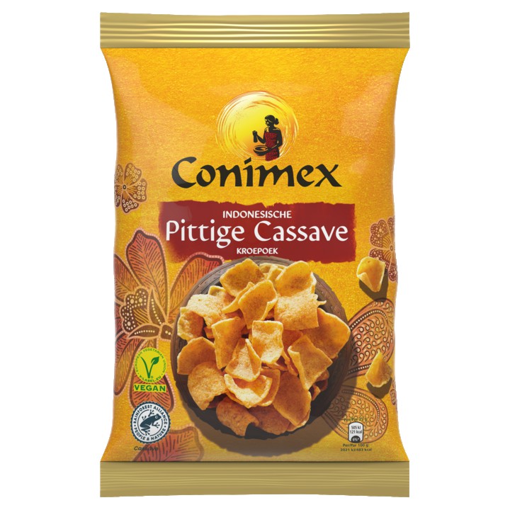 Conimex Kroepoek Pittige Cassave 75g