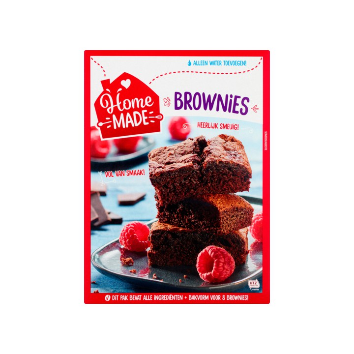 HomeMade Complete Mix voor Brownies 400g