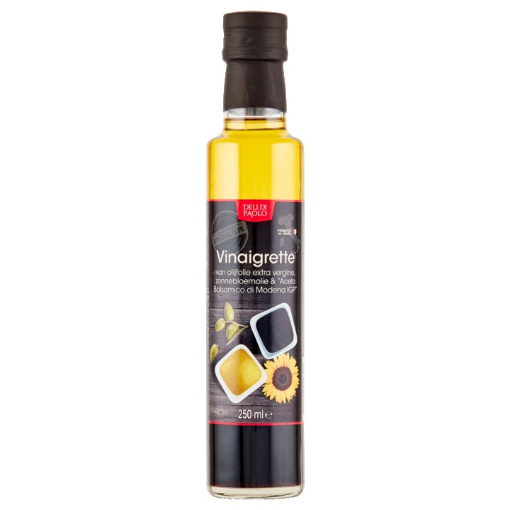 Deli di Paolo Vinaigrette Zonnebloemolie 250ml