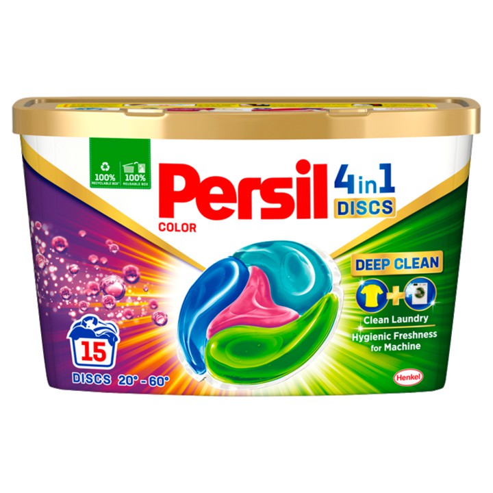 Persil Color Deep Clean Wascapsules - 15 Wasbeurten