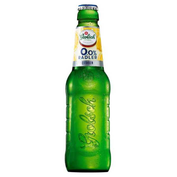 Grolsch 0.0% Radler citroen fles