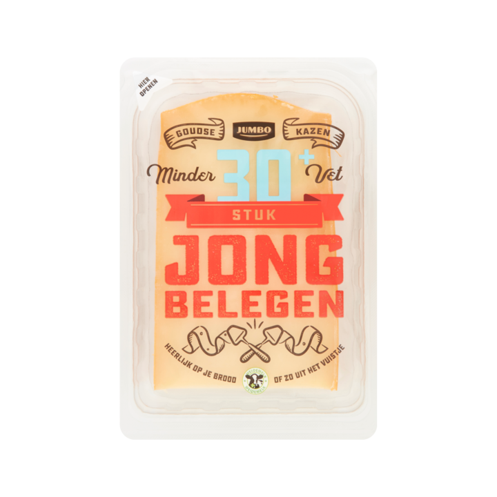 Jumbo Jong Belegen Kaas 30+ Stuk 455g