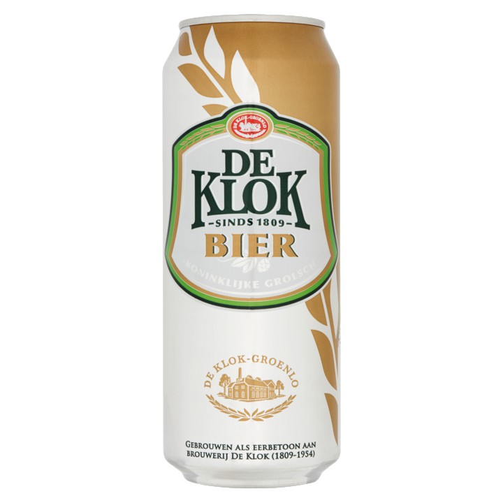 De Klok - Pils - Blik - 500ML