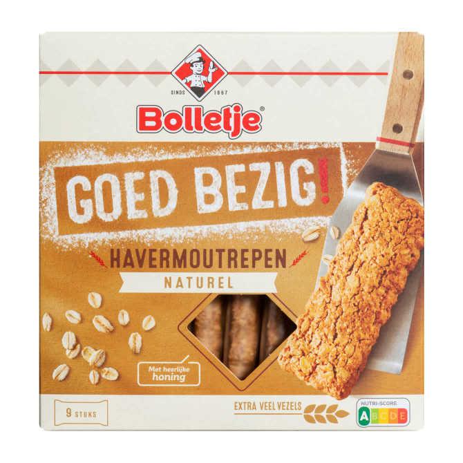 Bolletje Goed Bezig! Havermoutrepen Naturel