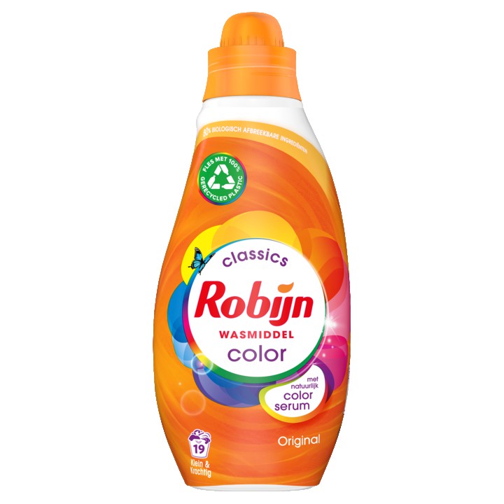 Robijn Klein &amp;amp; Krachtig Classics Vloeibaar Wasmiddel Color 665ml