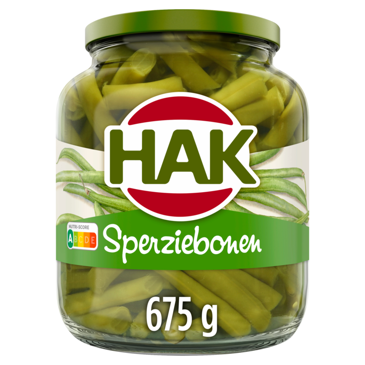 Hak Sperziebonen 675g