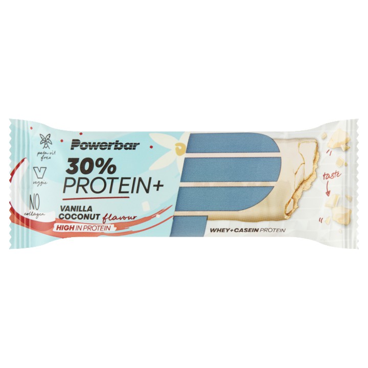 PowerBar 30% Protein Plus Vanilla Coconut Flavour 55g