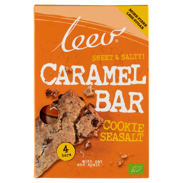 Leev Caramel Bar 4 x 35g