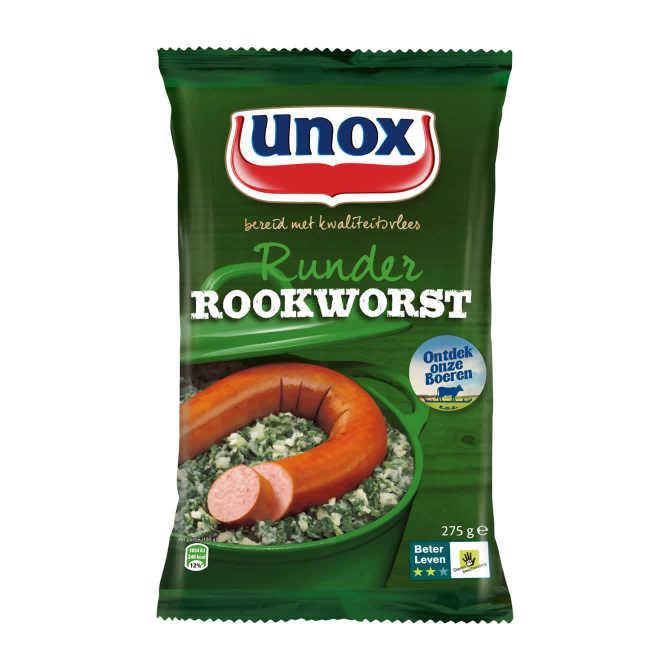 Unox Runder Rookworst 275 g