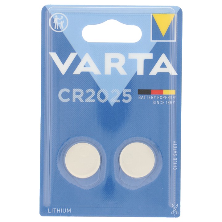 Varta knoopcel CR2025 2x