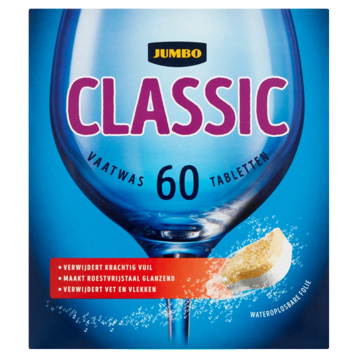 Jumbo Classic Vaatwastabletten 60 x 10g