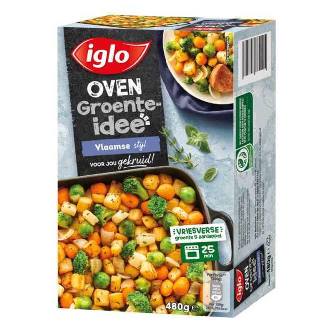 Iglo Oven groente-idee vlaamse stijl