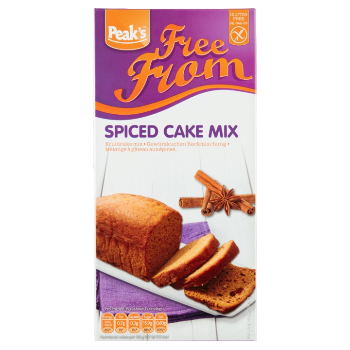 Peak&amp;#x27;s Free From Kruidcake Mix 450g