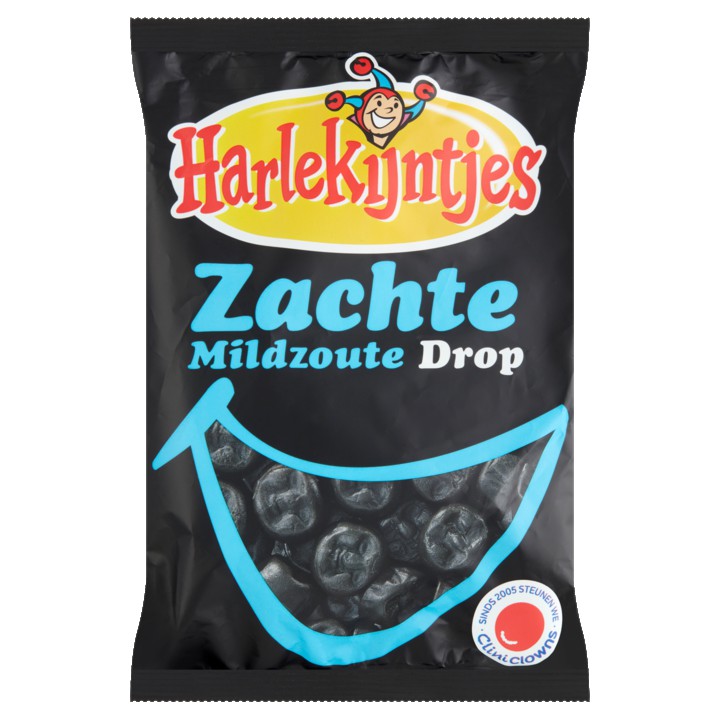 Harlekijntjes Zachte Mildzoute Drop 300g