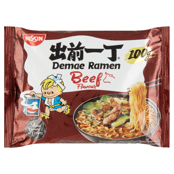 Nissin Demae Ramen Beef Flavour 100g