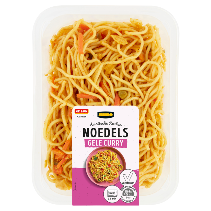 Jumbo Noedels Gele Curry 260g