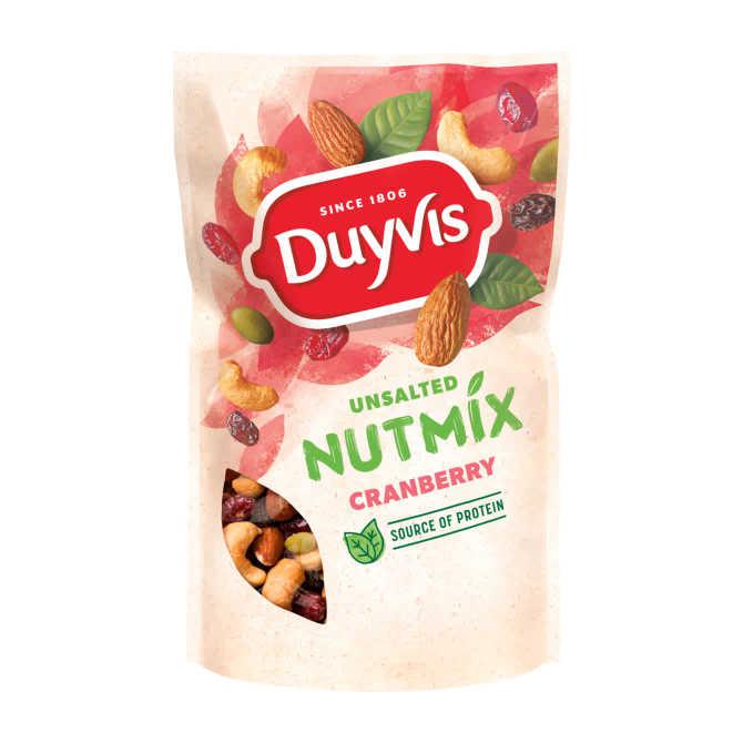 Duyvis Unsalted noten-fruitmix cranberry | Nederland Life Duyvis Unsalted noten-fruitmix cranberry