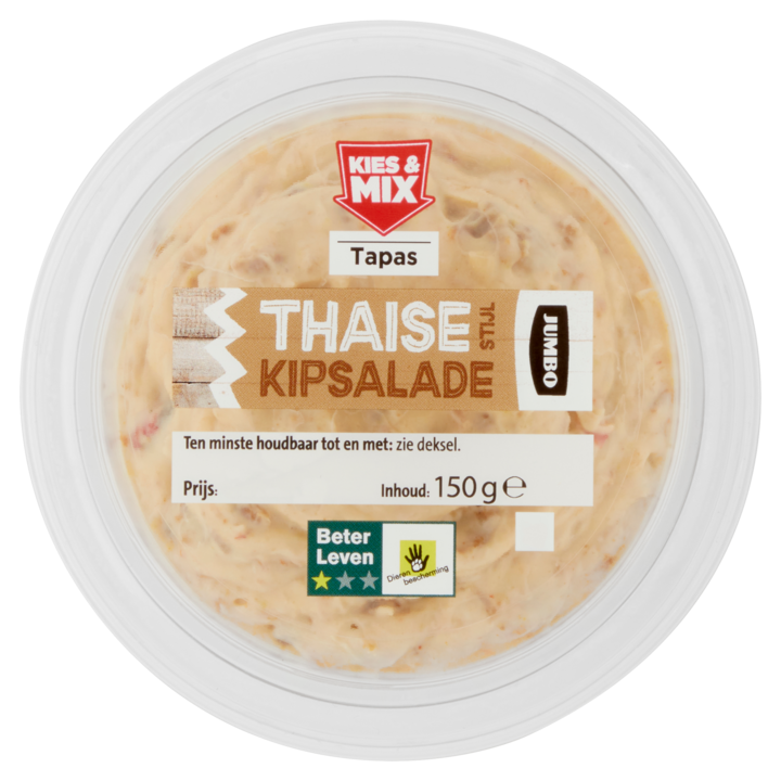 Jumbo Thaise Stijl Kipsalade 150g