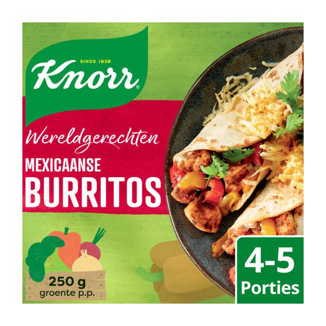 Knorr Wereldgerechten XXL mexicaanse burrito&#039;s