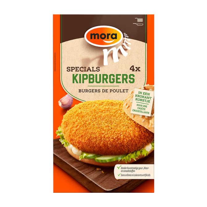 Mora specials kipburger