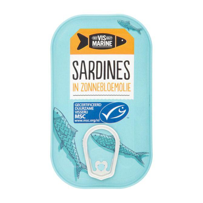 Vismarine Msc Sardines in zonnebloemolie