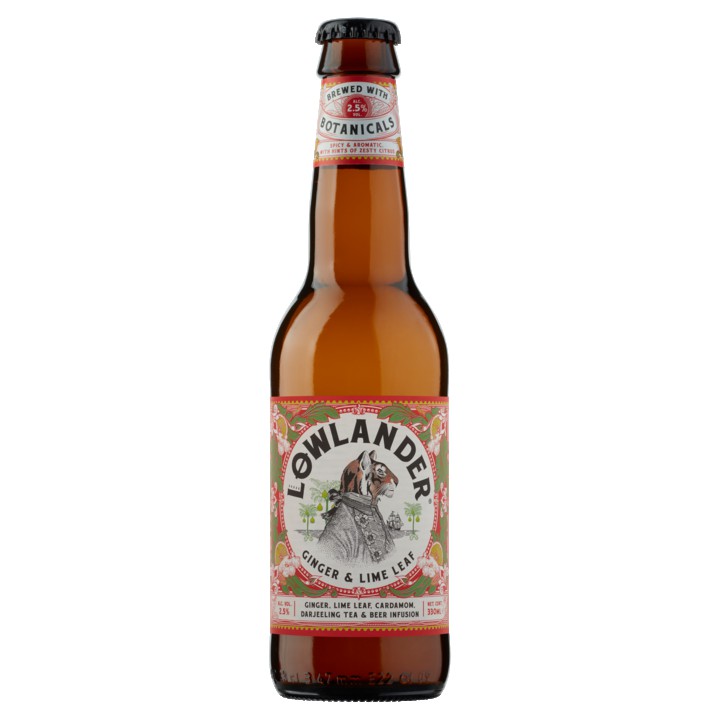 Lowlander Ginger &amp;amp; Lime Leaf 330ml