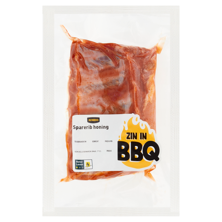 Jumbo Sparerib Honing ca. 600g