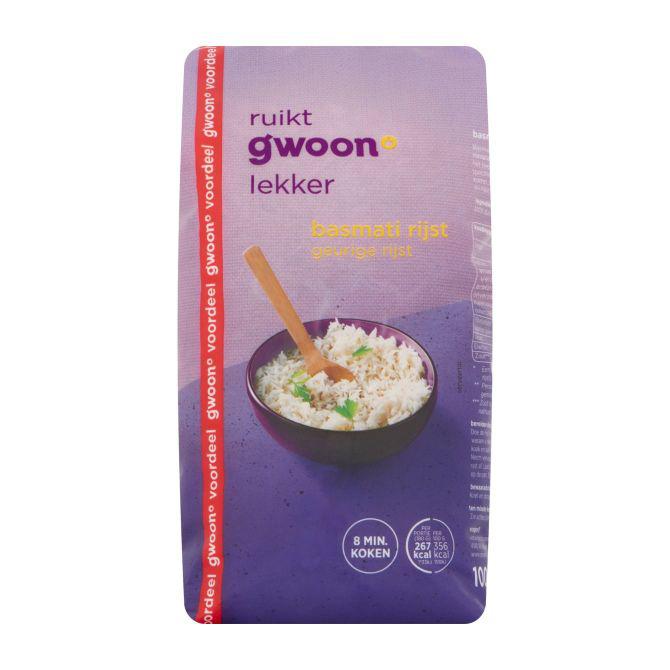 g&#039;woon Basmati rijst