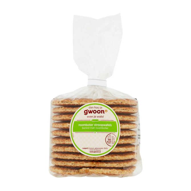 g&#039;woon Roomboter reuze Stroopwafel