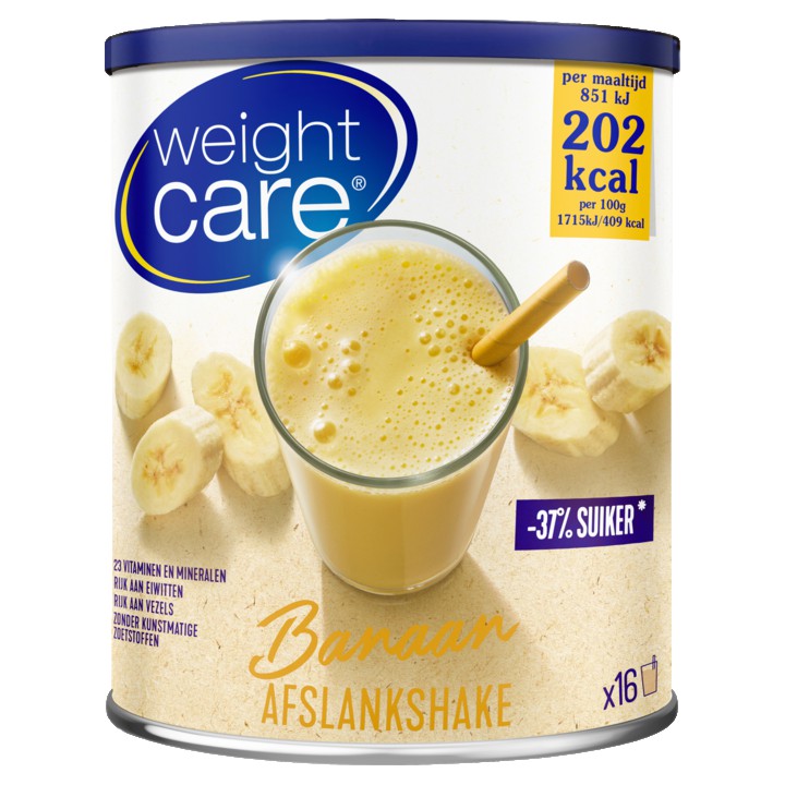 Weight Care Afslankshake Banaan 436g