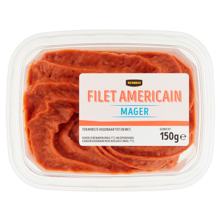 Jumbo Filet Americain Mager 150g