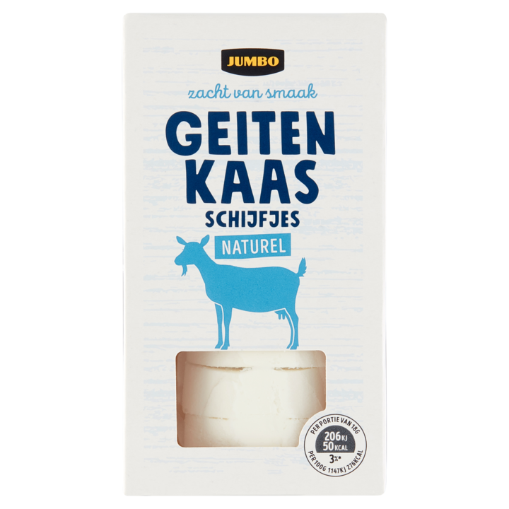 Jumbo Geitenkaas Schijfjes Naturel 125g