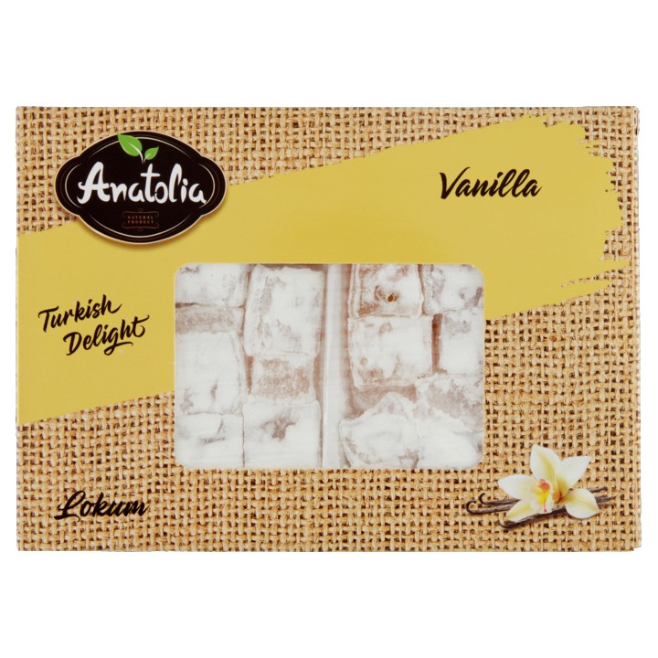 Anatolia Turkish Delight Vanilla Lokum 250g