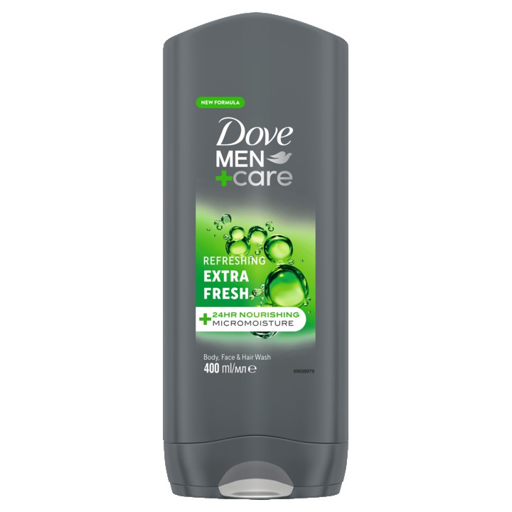 Dove Men+Care 3-in-1 Douchegel Extra Fresh 400ml