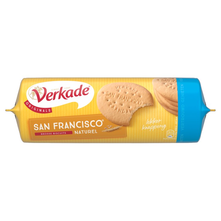 Verkade Originals San Francisco Naturel Brosse Biscuits 230g