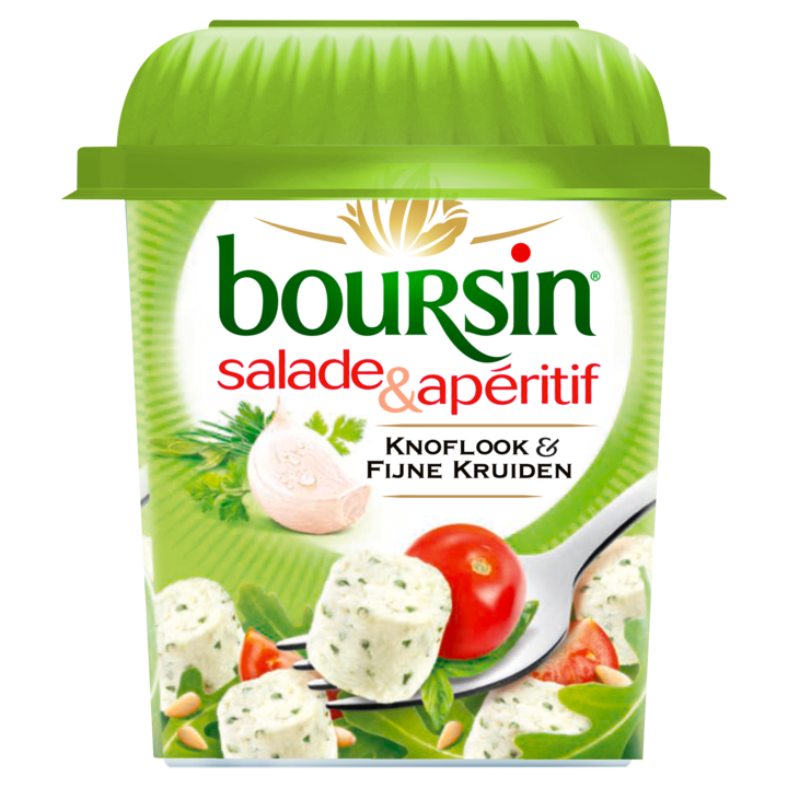 Boursin Salade &amp;amp; Aperitief knoflook &amp;amp; kruiden 120g