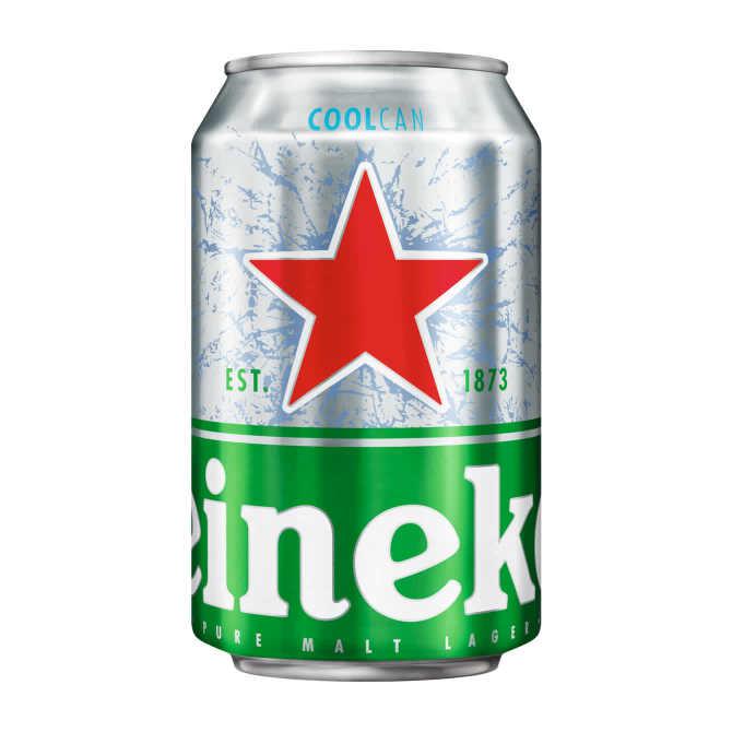 Heineken Premium pilsener coolcan bier blik