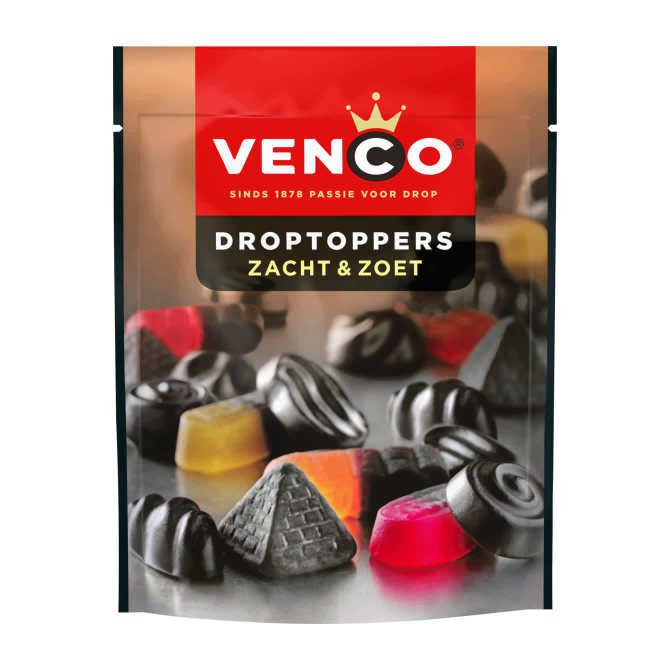 Venco Droptoppers zacht zoet