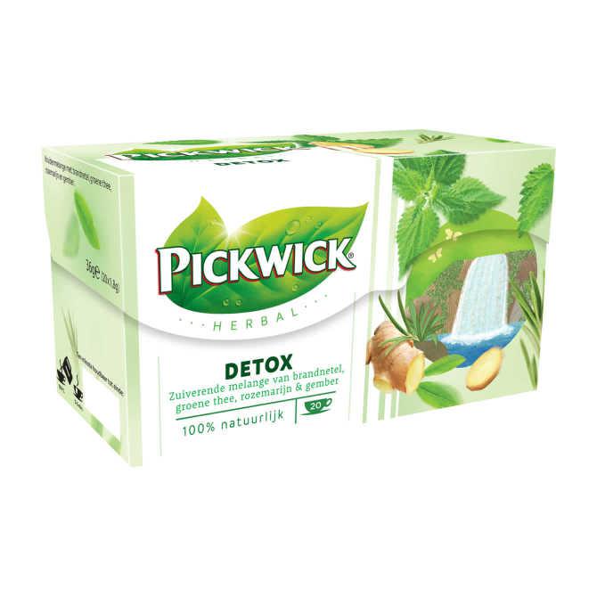 Pickwick Herbal detox kruiden thee