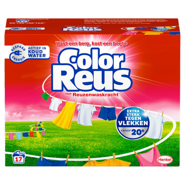 Color Reus Poeder 850 g - 17 wasbeurten