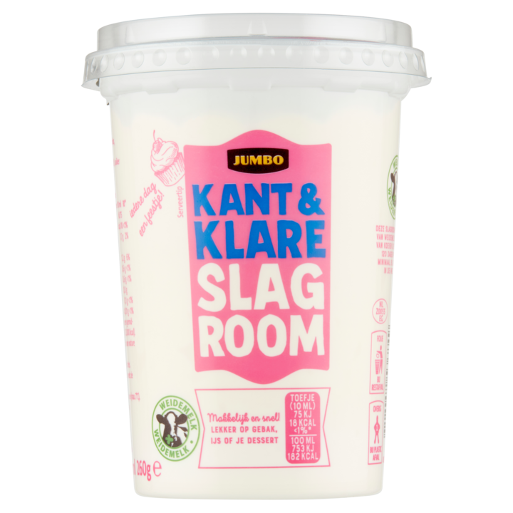 Jumbo Kant &amp;amp; Klare Slagroom 500ml