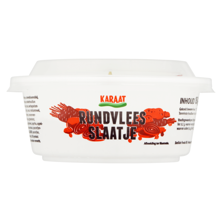 Karaat Rundvlees Slaatje 150g