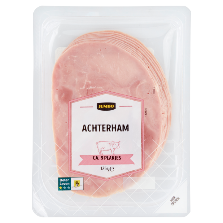 Jumbo Achterham 125g