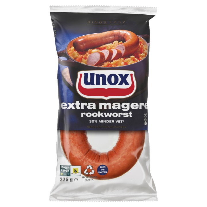 Unox Rookworst Extra Magere 275g