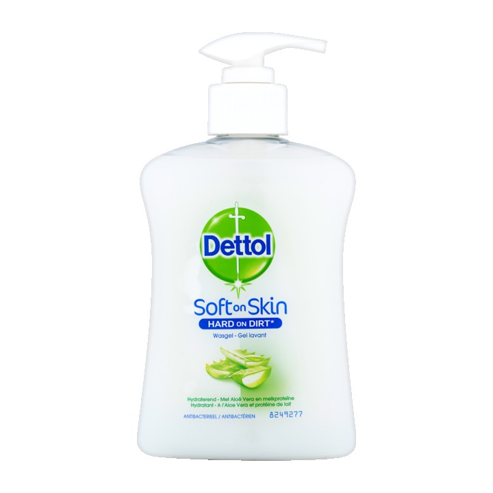 Dettol Wasgel met Alo&amp;euml; Vera en Melkprote&amp;iuml;ne 250ML