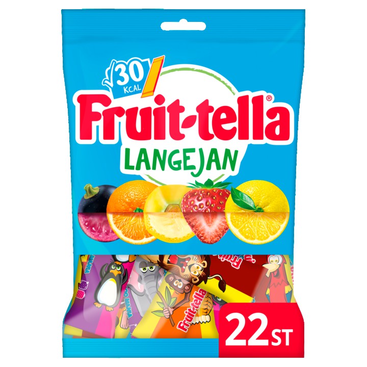 Fruittella Lange Jan Uitdeel snoep SnoepmixZak 169 gram