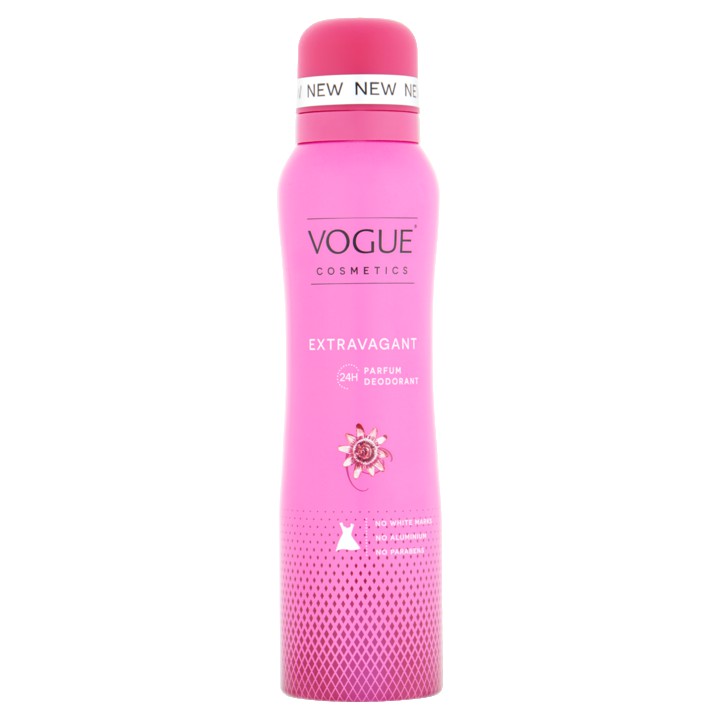 Vogue Cosmetics Extravagant Parfum Deodorant 150ml