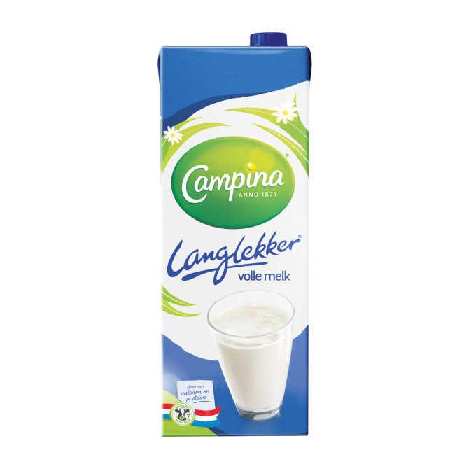 Campina Langlekker volle melk voordeelpak