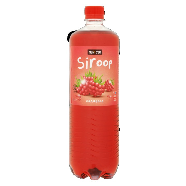 Sun d&amp;#x27;Or Siroop Framboos 1 Liter