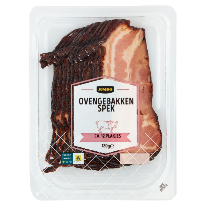 Jumbo Ovengebakken Spek 120g